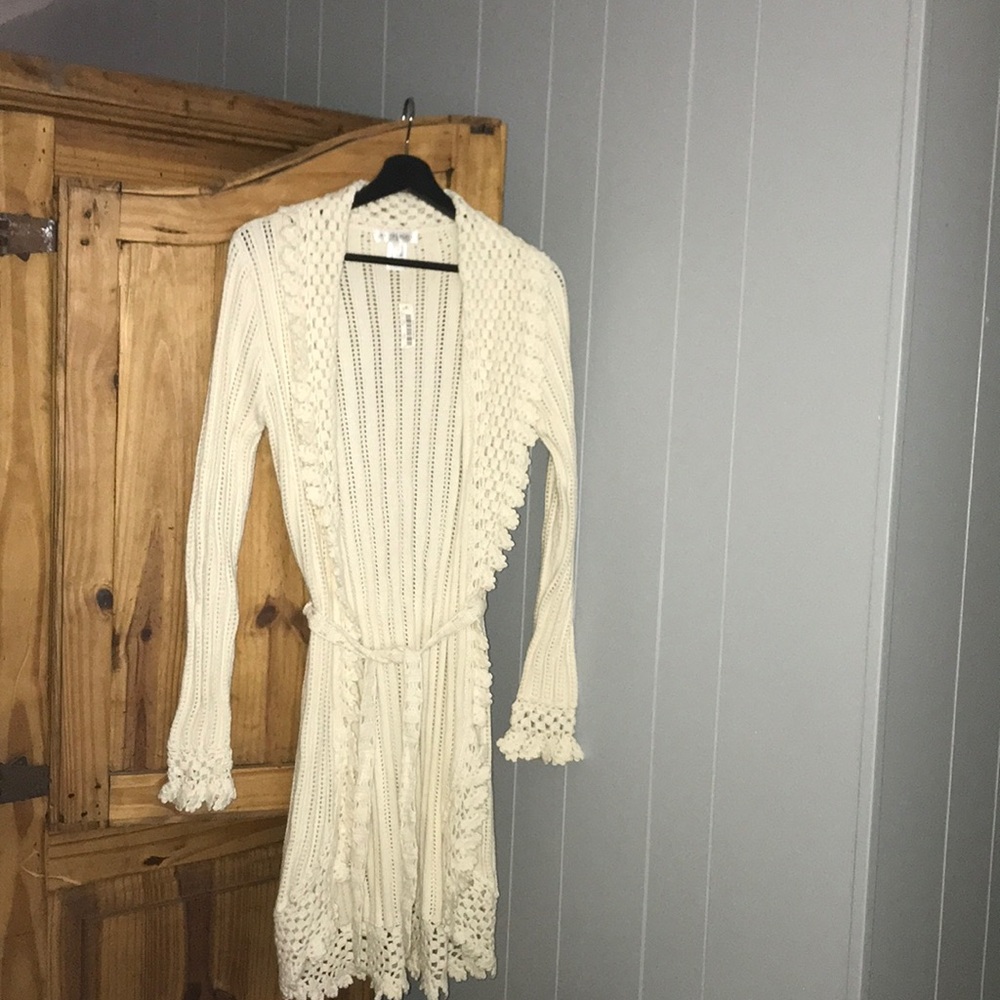 Knit cardigan